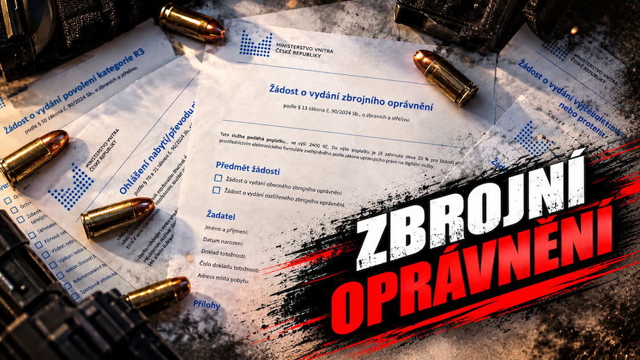 Jak získat zbrojní oprávnění