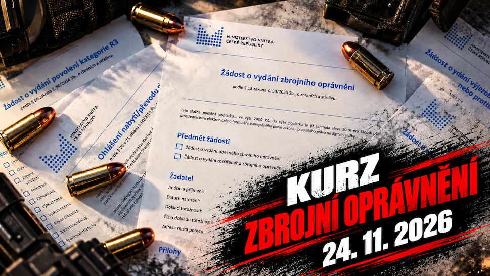 Zbrojní oprávnění 24.11.2026